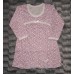 Ночная рубашка для девочки, детская ночная сорочка, длинный рукав, 100% хлопок, Россия